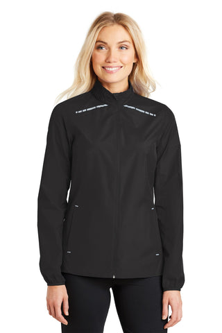 Port Authority® Ladies Zephyr Reflective Hit Full-Zip Jacket. L345