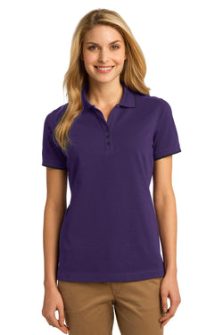 Port Authority® Ladies Rapid Dry™ Tipped Polo. L454
