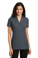 Port Authority® Ladies Silk Touch™ Y-Neck Polo. L5001