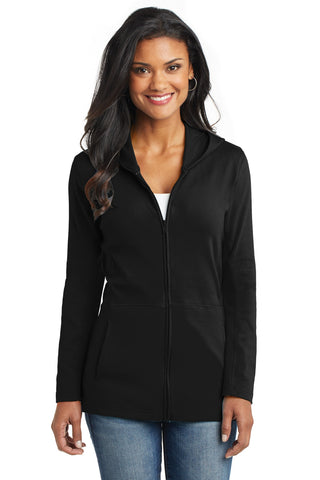 Port Authority® Ladies Modern Stretch Cotton Full-Zip Jacket. L519
