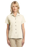 Port Authority® Ladies Patterned Easy Care Camp Shirt. L536