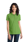 Port Authority® Ladies Stretch Pique Polo. L555