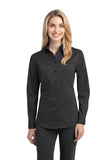 Port Authority® Ladies Stretch Poplin Shirt. L646