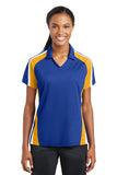 Sport-Tek® Ladies Tricolor Micropique Sport-Wick®Polo. LST654
