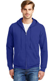 Hanes® - EcoSmart® Full-Zip Hooded Sweatshirt. P180
