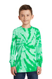 Port & Company® Youth Tie-Dye Long Sleeve Tee.  PC147YLS
