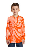 Port & Company® Youth Tie-Dye Long Sleeve Tee.  PC147YLS