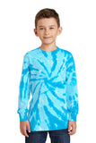 Port & Company® Youth Tie-Dye Long Sleeve Tee.  PC147YLS