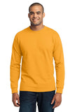 Port & Company® Tall Long Sleeve Core Blend Tee. PC55LST