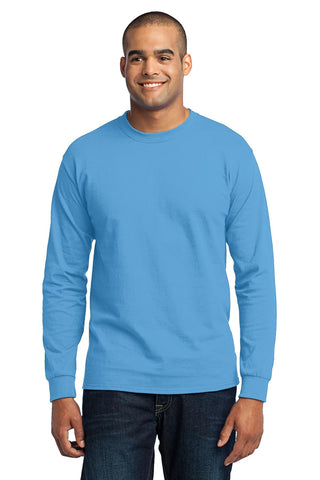 Port & Company® Tall Long Sleeve Core Blend Tee. PC55LST