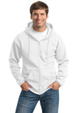 Port & Company® Tall Essential Fleece Full-Zip Hooded Sweatshirt. PC90ZHT