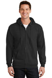 Port & Company® -  Essential Fleece Full-Zip Hooded Sweatshirt.  PC90ZH