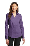 Red House® - Ladies French Cuff Non-Iron Pinpoint Oxford Shirt. RH63
