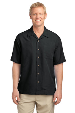 Port Authority® Patterned Easy Care Camp Shirt. S536