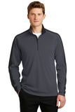 Sport-Tek® Sport-Wick® Textured Colorblock 1/4-Zip Pullover. ST861