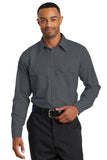 Red Kap® Long Sleeve Solid Ripstop Shirt. SY50