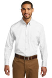 Port Authority® Tall Long Sleeve Carefree Poplin Shirt. TW100