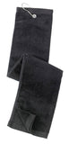 Port Authority® Grommeted Tri-Fold Golf Towel.  TW50