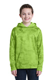 Sport-Tek® Youth Sport-Wick® CamoHex Fleece Hooded Pullover.  YST240