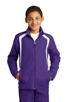 Sport-Tek® Youth Colorblock Raglan Jacket. YST60