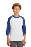 Sport-Tek® Youth Colorblock Raglan Jersey.  YT200